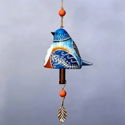 🗽SVOZK® Hand-Painted Ceramic Bird wind Chimes (Handmade by Jordan Maynard)-Buy 2 Free Shipping